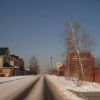 Главная дорога через посёлок Янтарный. 11/03/2010. Автор: Павел-Pavel