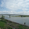 Панорамный вид на мост и река Дон в Аксае. Автор: Vadim Anokhin