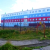 Здание раскрашенное под Российский флаг. Анадырь. Чукотка. Автор: Wampir417