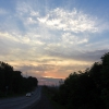 Закат по дороге в Артем. Автор: AlbaN55