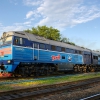 Дизель тепловоза 2ТЭ116У-0023 с поездом. Автор: Vadim Anokhin