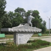 Памятник спортсменам-гребцам из Белой Калитвы (в парке у гребной школы). Автор: beralexandra