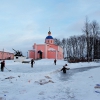 Духовщина. Центральная площадь зимой. Автор: Артем Сидоров