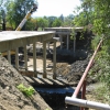 строится мост через Хадажку в 2006г. Автор: Гена.М