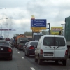 Пробка на Новорязанском шоссе в сторону области. Автор: Pavel Murdassov