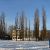 Зимний Кропоткин, школьный стадион. Автор: Евгений Перцев ©