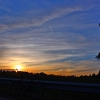 Закат. Sunset.My Bike. Автор: AleksaN