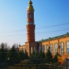 Минарет главной мечети в Назрани. Автор: Slavа