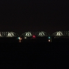 Мост через Волгу ночью. Автор: homosapiens_smr