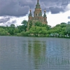 Собор Петра и Павла через Ольгин пруд. Фото: Ярослав Блантер