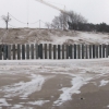 Панорама строительства на пляже около Пионерского. Автор: White1