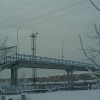 Пешеходный мост через железнодорожные пути. Автор: hlonni@km.ru