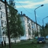 Улица 50 лет SUBRa, от бани до станции, Сумерки. Автор: K.I.N.