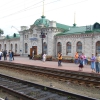 Слюдянка, вокзал из мрамора - Slyudyanka, railway station carved out of marble. Автор: aikido54