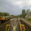 Станция Сольцы, вид с RM-80 (11 мая 2012). Автор: Igor12091975