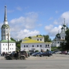 Соборная площадь, слева соборная колокольня. Фото: Талюша
