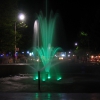 Фонтан в парке Победы в ночное время. Автор: dasaj