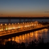 ГЭС ночью