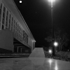 Дк Цементник ночью. Автор: Vг