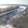 Десна зимой. Вид с Парка. Автор: Pavel_romantsov