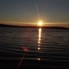 озеро Учалинское, закат