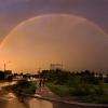 Двойная радуга в Улан-Удэ (02.08.2008). Автор: Oleg Shubarov