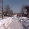 Улица Советская  в марте месяце (северная часть улицы). Автор: G.MeL /Melchakov/