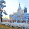 Ветлужская Свято - Екатерининская церковь и  мороз. Автор: vladKOM
