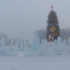 Центральная площадь в тумане, при температуре-40 градусов. Автор: Luciano (www.wideview.it/travel)