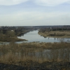 Впадение Вазузы в Волгу (The Vazuza river falls in the Volga river). Автор: OLEKSHA